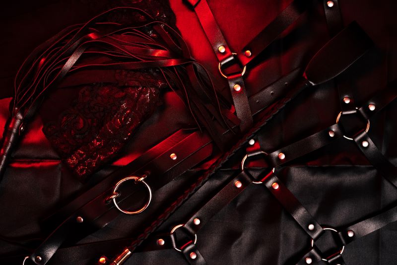 BDSM and leather gear and tools