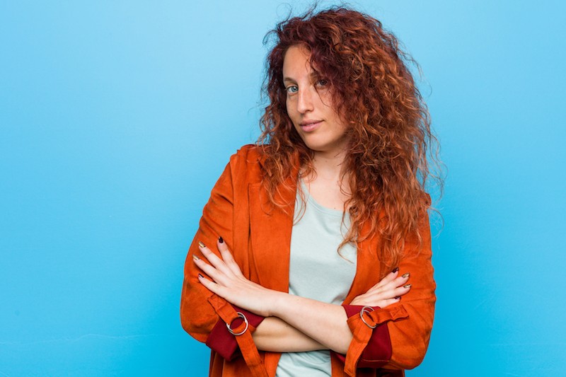 Red hair woman profile picture