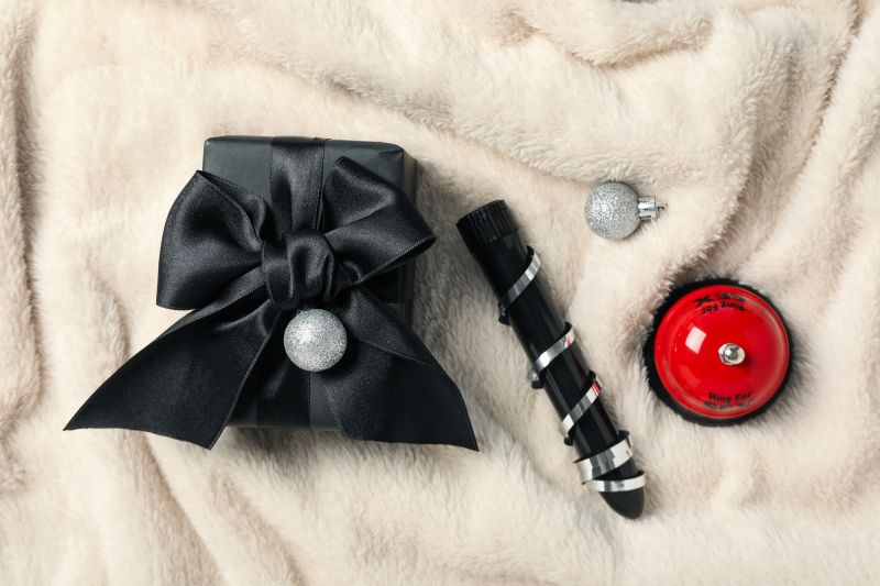 Sex toys in Christmas wrappings